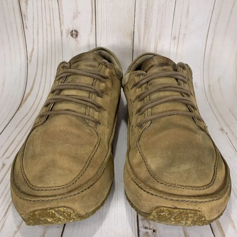 The North Face Bridgeton Low Lace Up Mens Size 9.5 Brown Leather Casual Moccasin